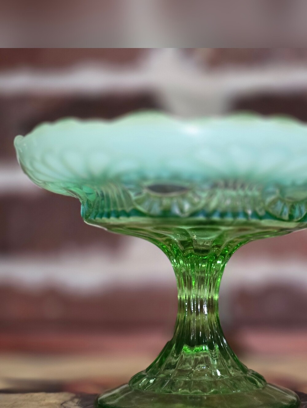 Jeffereson Glass Dish Antique